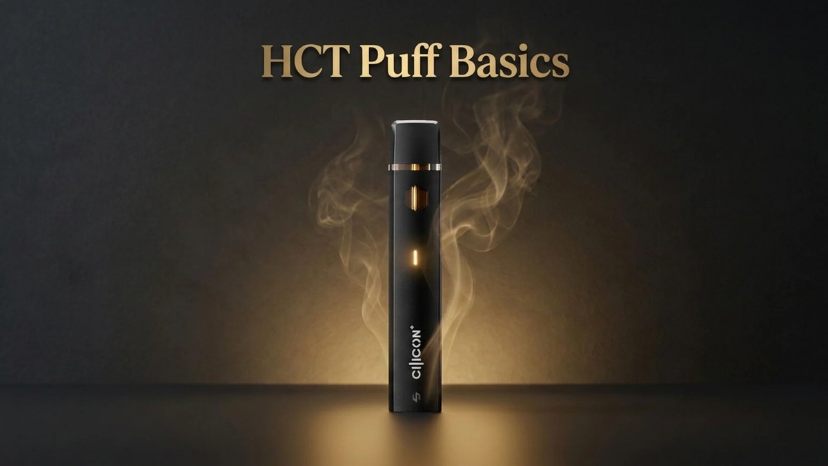 Cum să vapezi HCT: putere mică, pufuri scurte