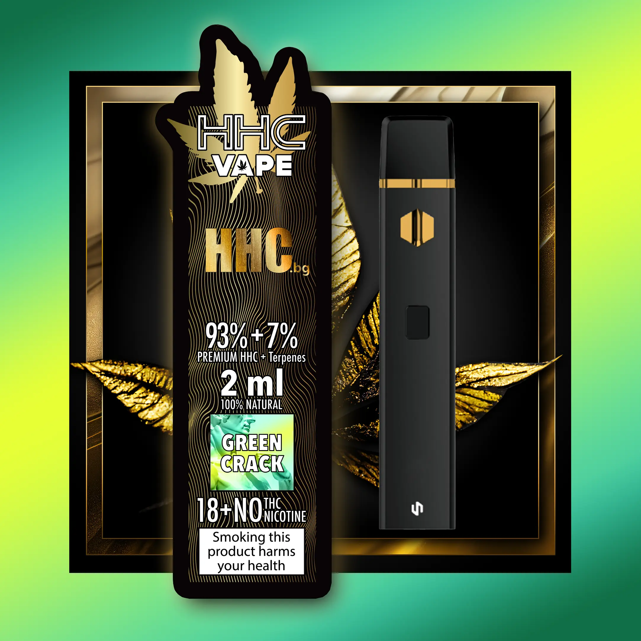 Pineapple Express H4CBD Vape Premium - 2.00 ml. H4CBD