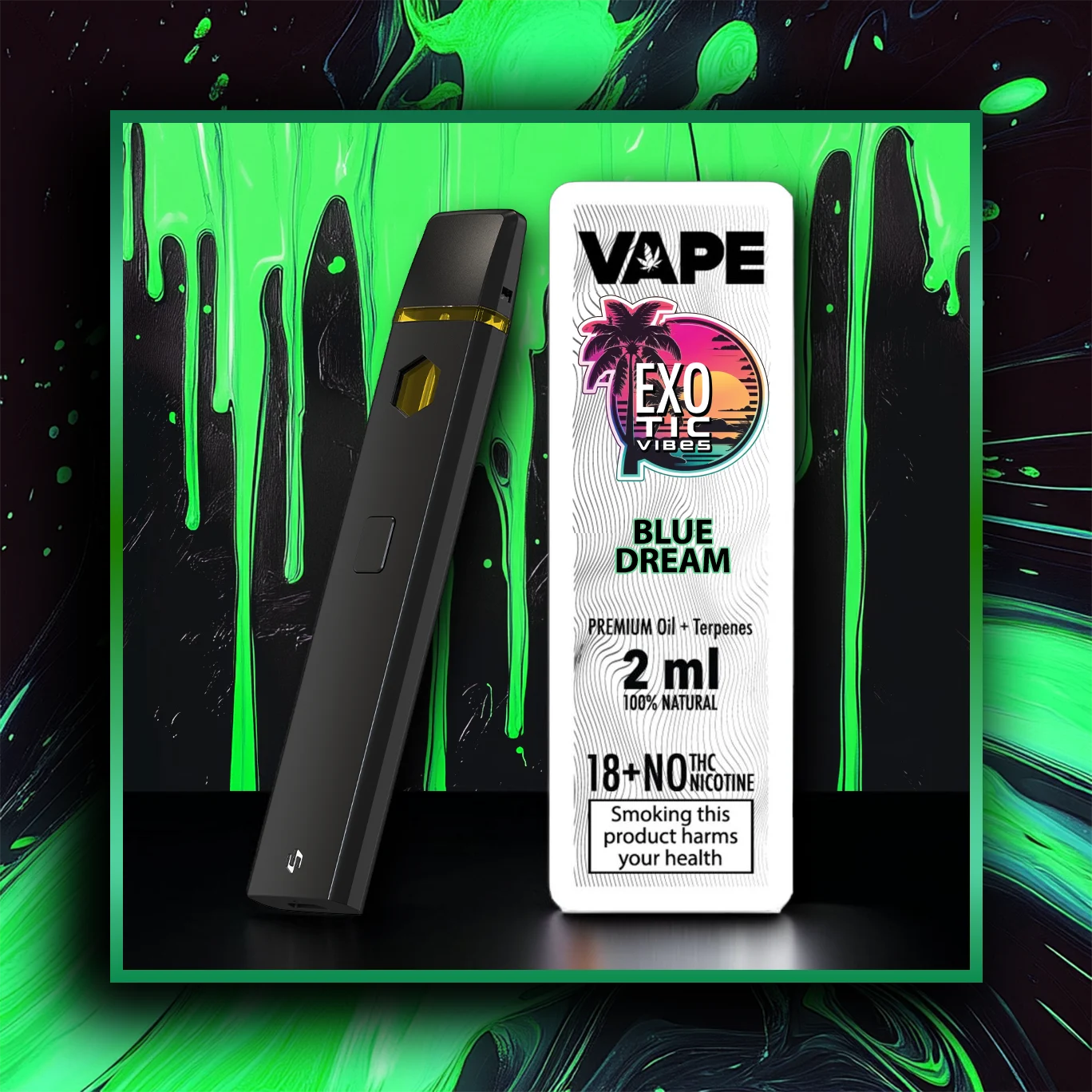 Blue Dream HHC Vape Premium - 2.00 ml. HHC