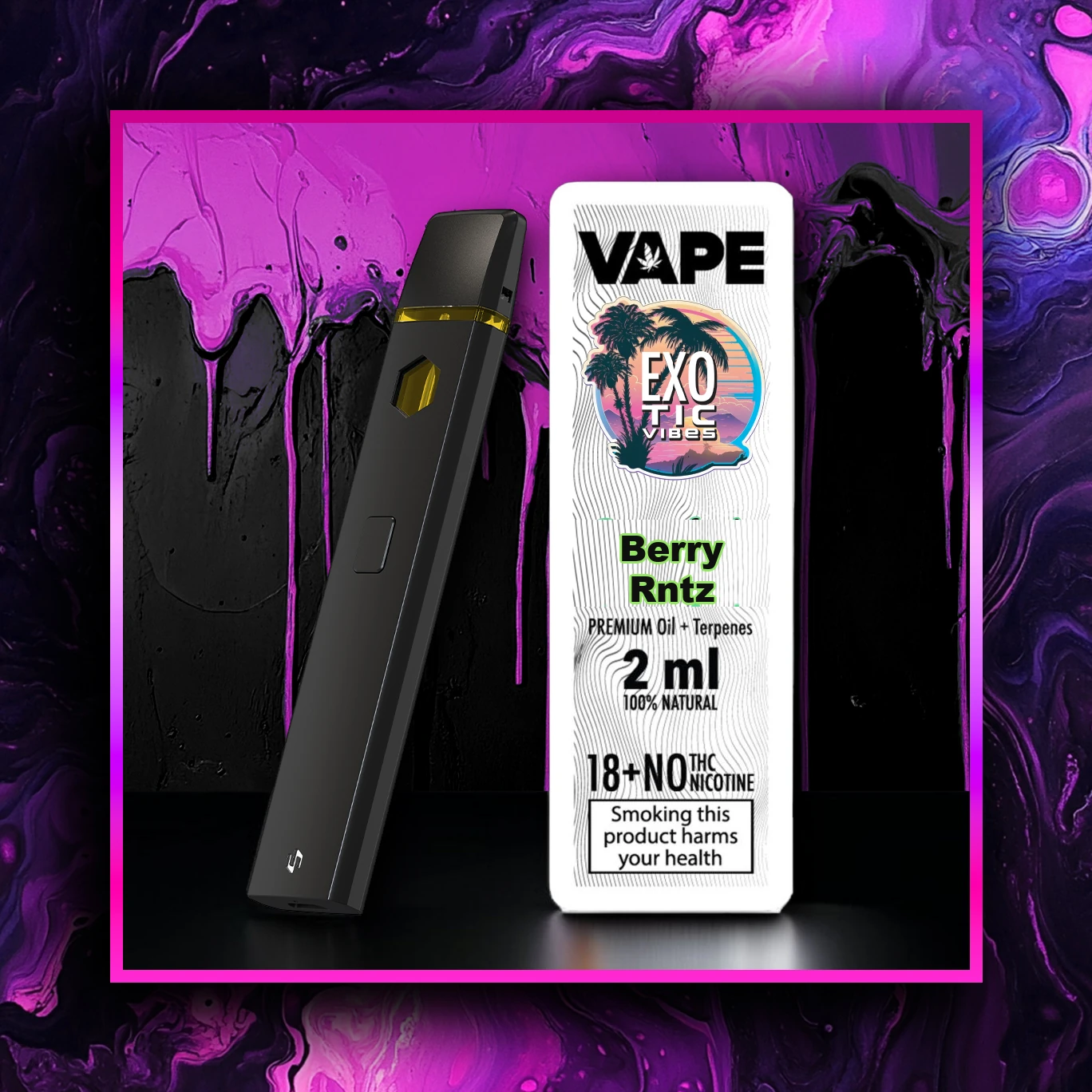 Berry Runtz HCT Vape Premium - 2.00 ml. HCT
