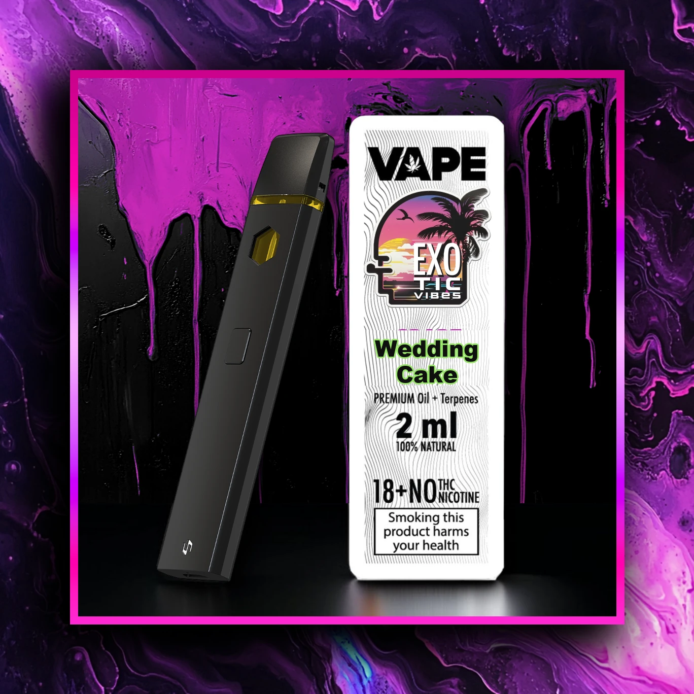 Wedding Cake HCT Vape Premium - 2.00 ml. HCT